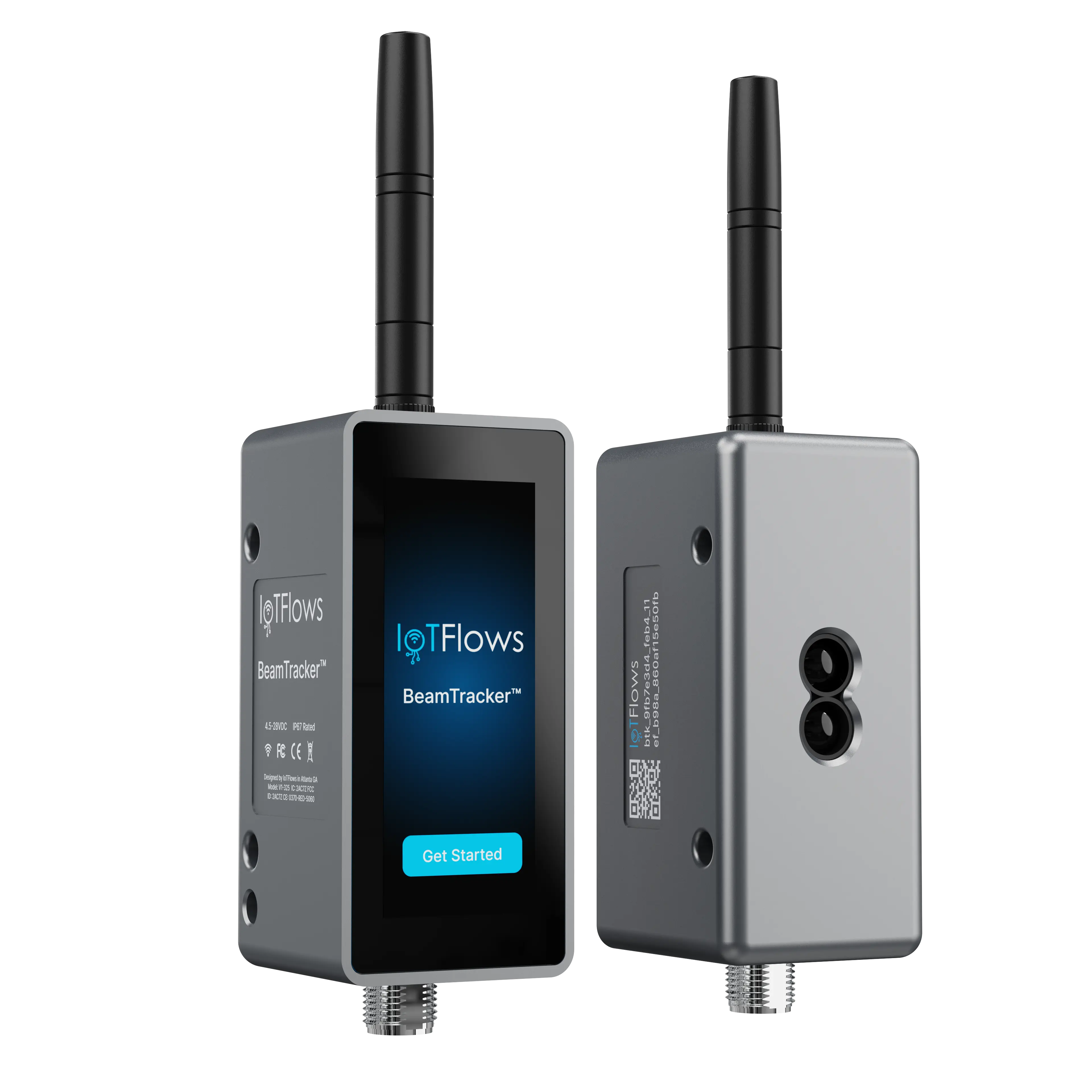 BeamTracker laser part counter